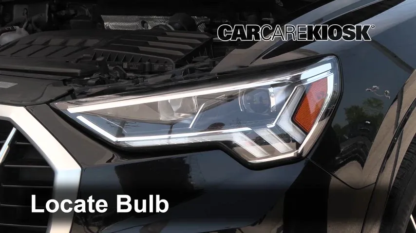 2020 Audi Q3 Premium Plus 2.0L 4 Cyl. Turbo Lights Highbeam (replace bulb)